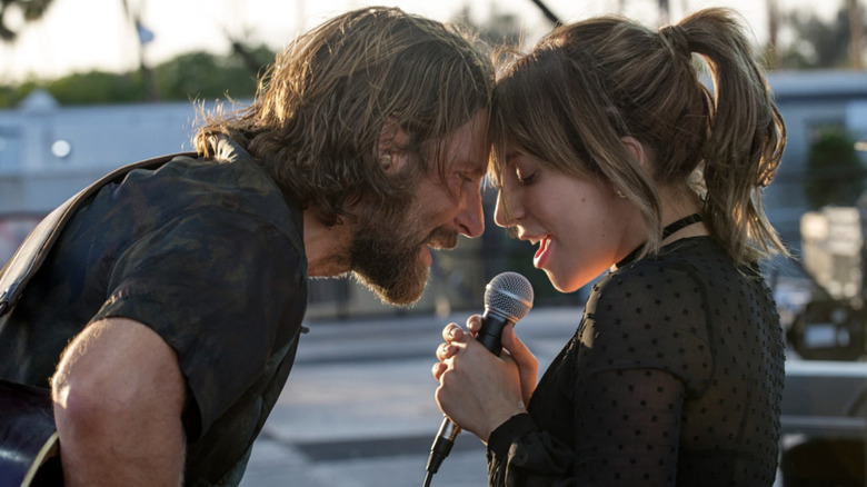 Bradley Cooper and Lady Gaga in A Star is Born