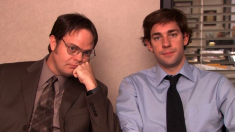 Jim and Dwight in The Office