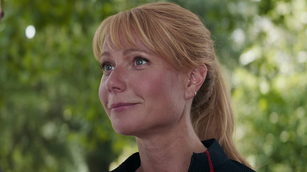 Pepper Potts smiling