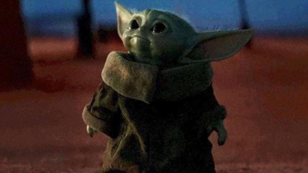 Baby Yoda from The Mandalorian