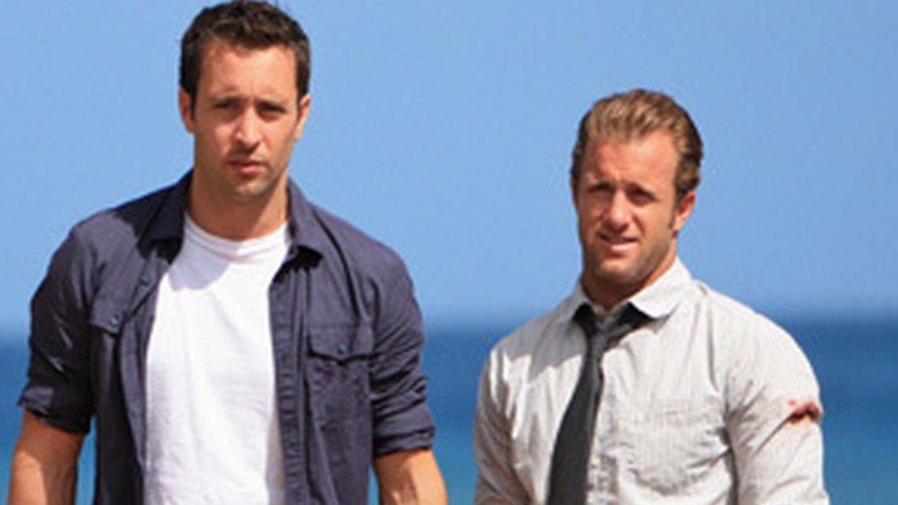 Alex O'Laughlin as Steve MCGarrett and Scott Caan as Danny Williams on Hawaii Five-0