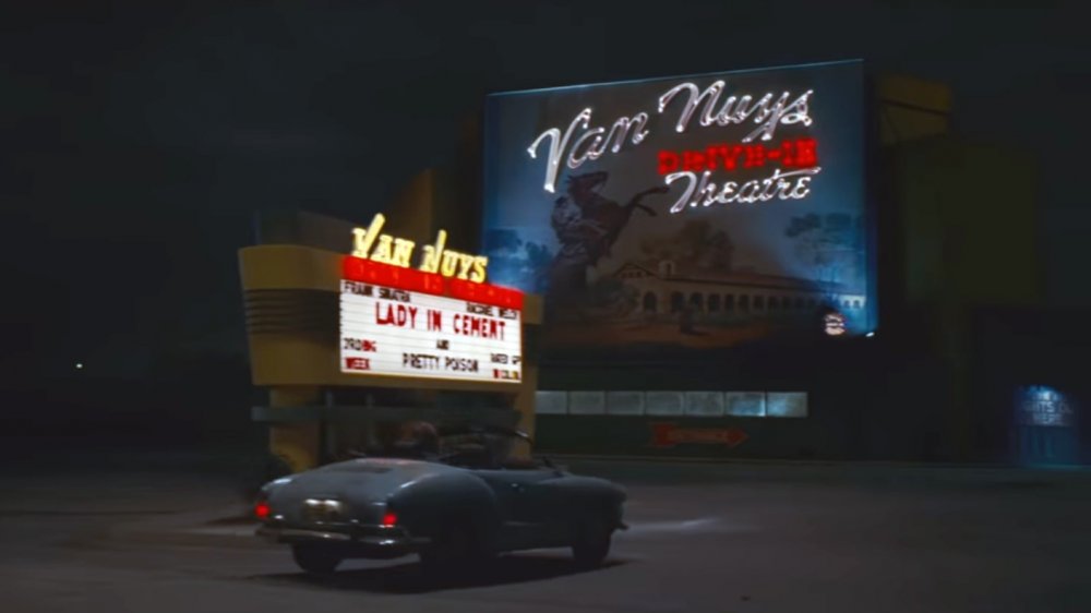 The Van Nuys Drive-In in Once Upon a Time in Hollywood