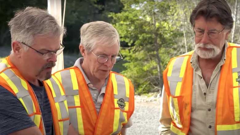 Rick Lagina with Oak Island experts