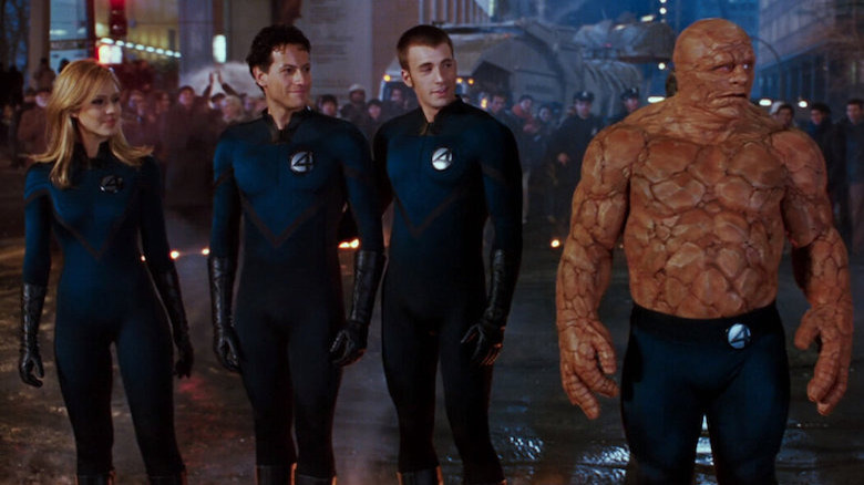 Sue Storm, Reed Richards, Johnny Storm, and Ben Grimm