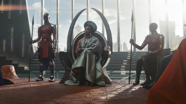 Angela Bassett in Wakanda Forever 