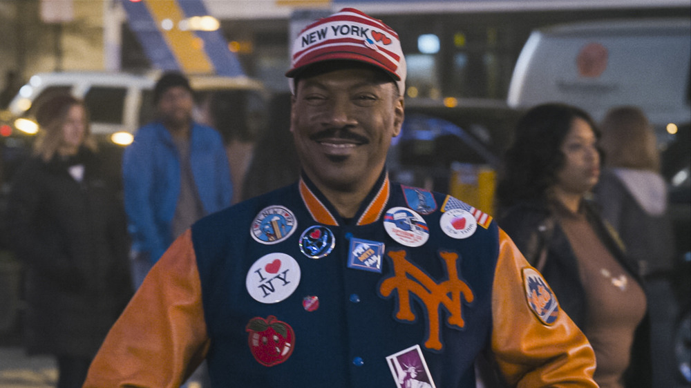 King Akeem stands in New York City