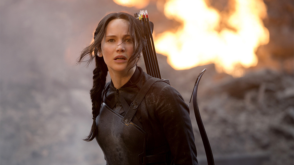 Jennifer Lawrence in The Hunger Games