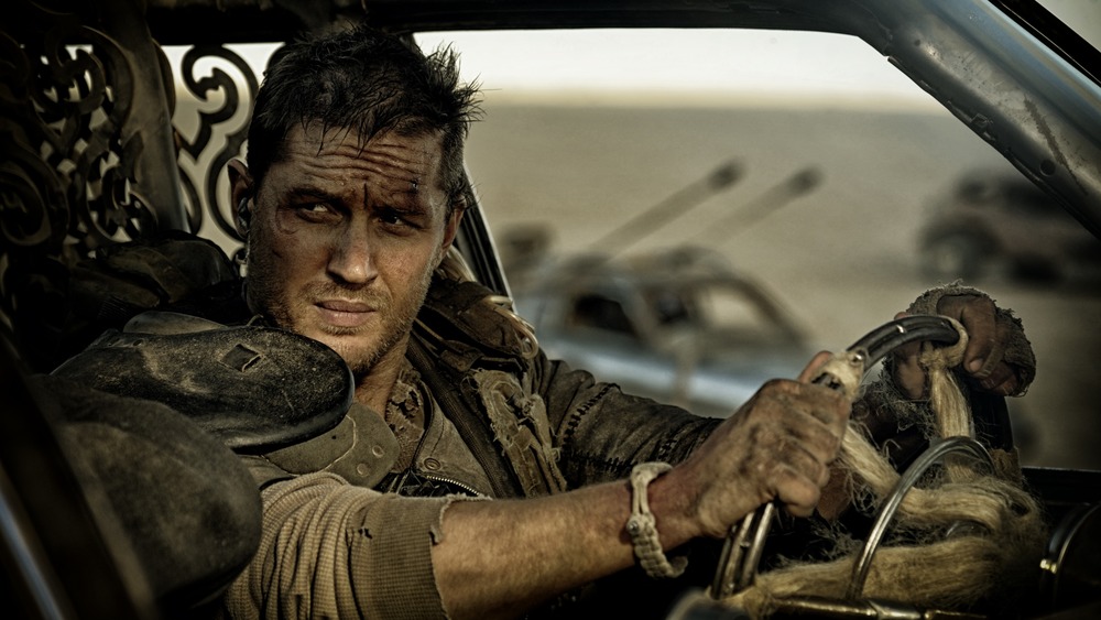 Tom Hardy's Mad Max driving