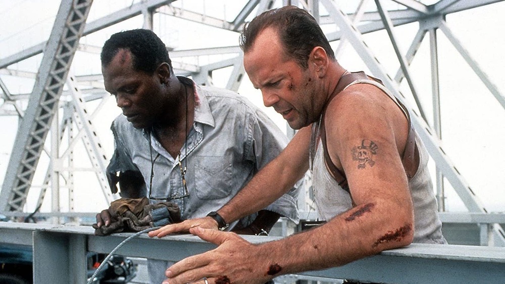 Zeus and John McClane looking down