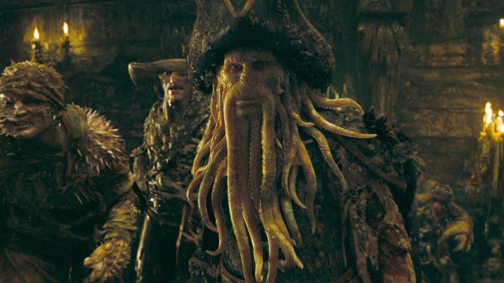 Davy Jones with his crew