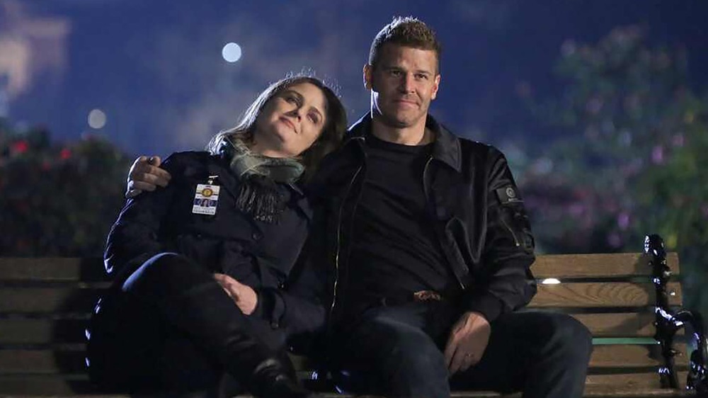 Emily Deschanel and David Boreanaz