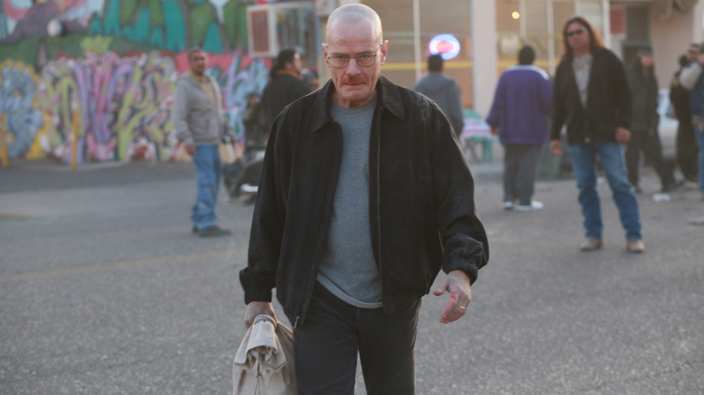 Walter White (Bryan Cranston) goes full Heisenberg on Breaking Bad