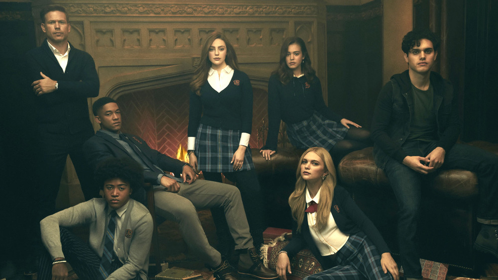 Hope Mikaelson and students at Salvatore school