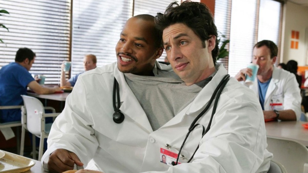 J.D. and Turk on Scrubs