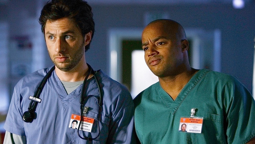 J.D. and Turk on Scrubs