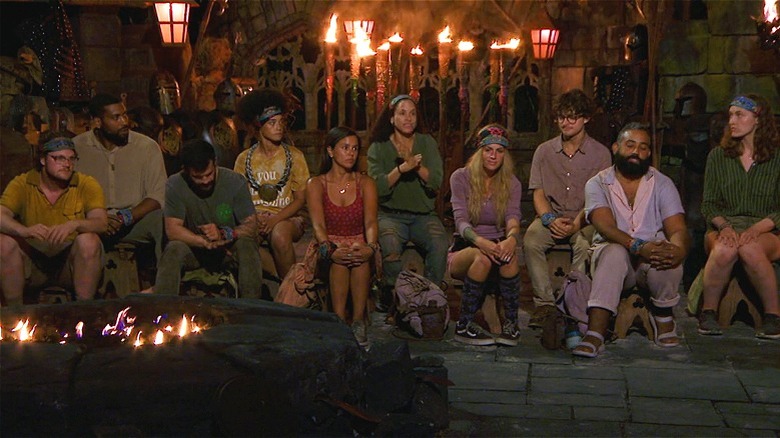 The Tribal Council sit 