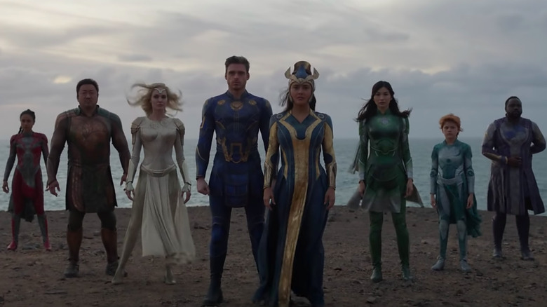 Eternals standing together