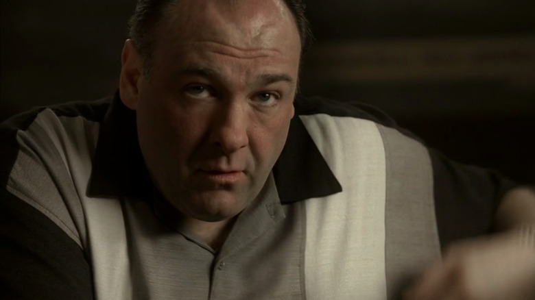 James Gandolfini in The Sopranos series finale