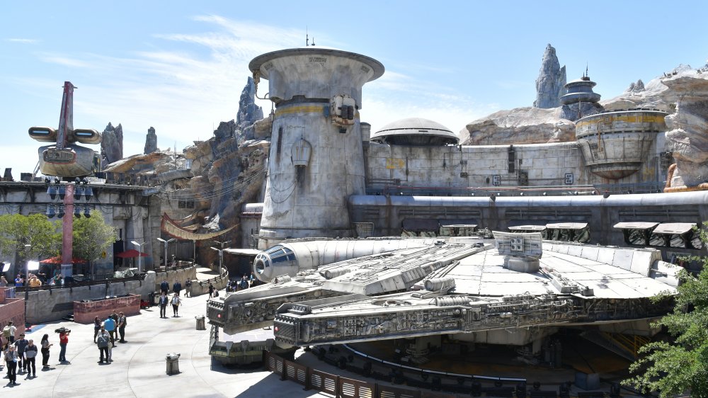 Galaxy's Edge at the Anaheim, California Disneyland Resort