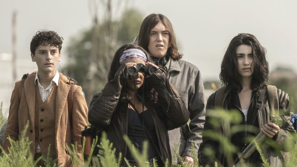 The cast of The Walking Dead: World Beyond travel through what's left of America