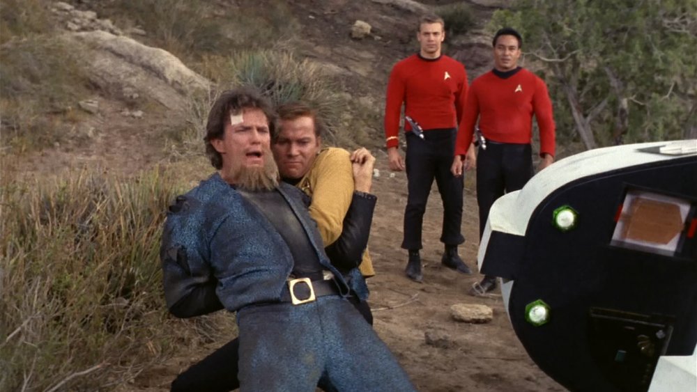 William Shatner and Robert Brown in Star Trek The Alternative Factor