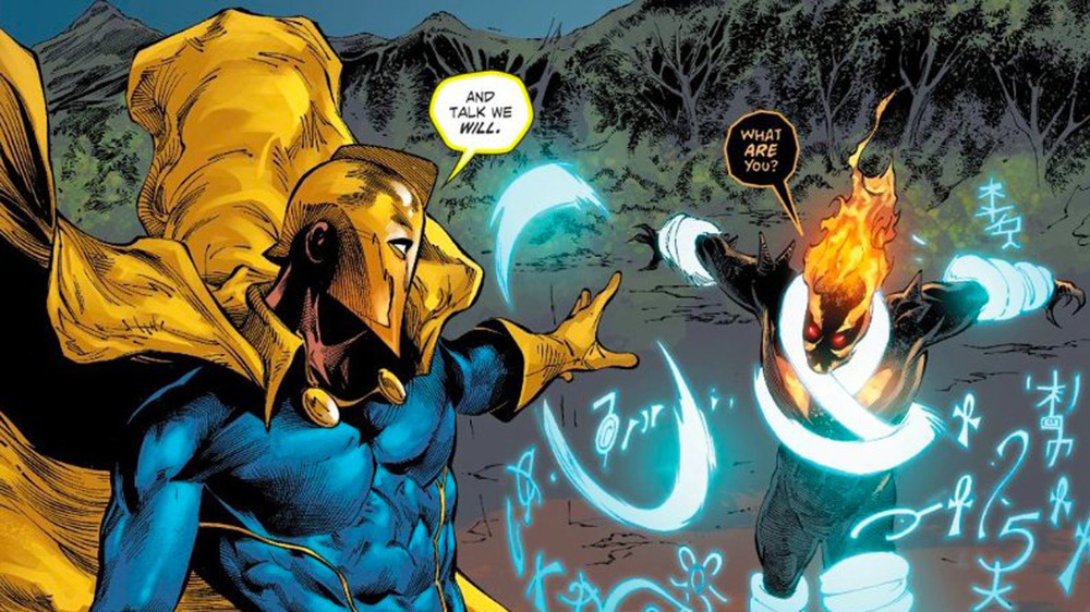 Doctor Fate traps villain