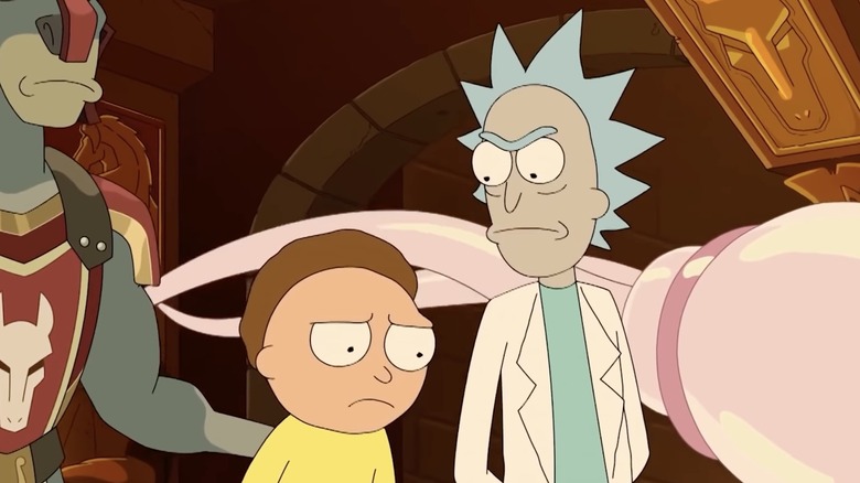 Rick and Morty in "Rickdependence Spray" Season 5 Episode 4