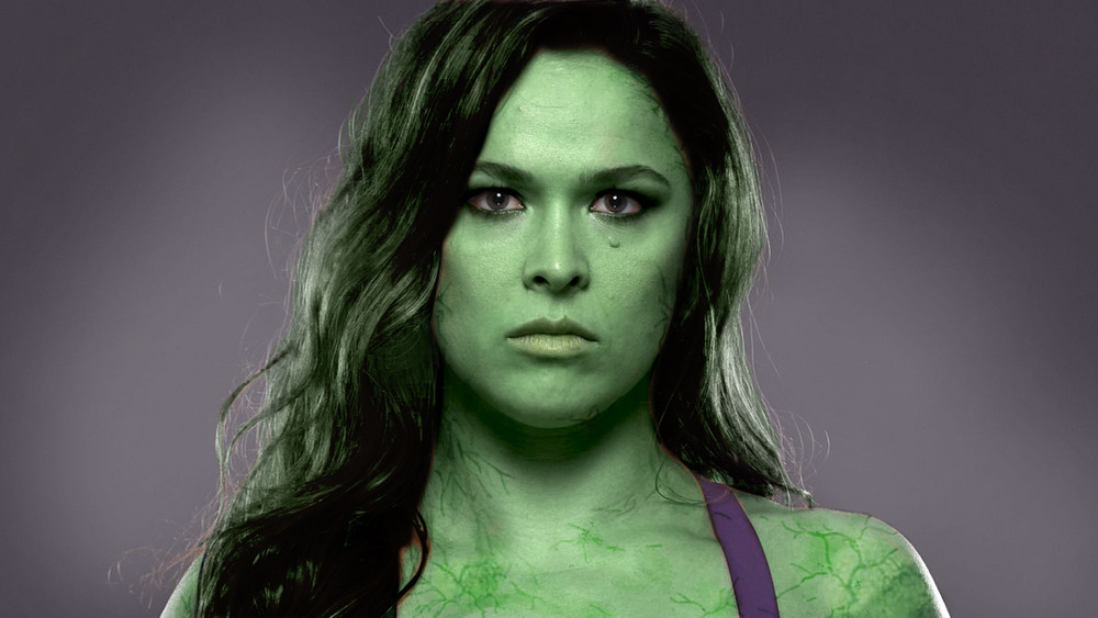 Ronda Rousey as She-Hulk 