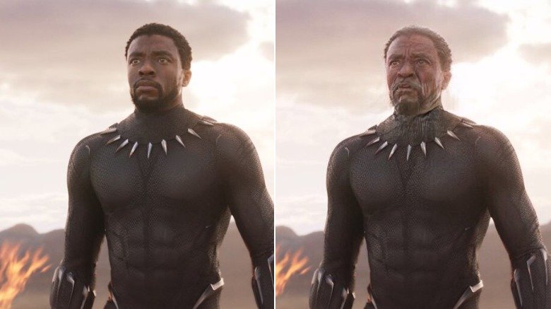 Chadwick Boseman as Black Panther