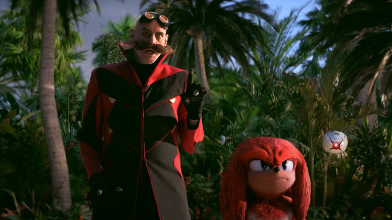 Sonic 2 Eggman and Knuckles