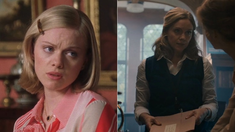 Christina Cole in two roles