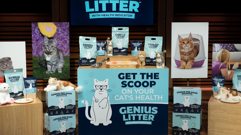 Genius Litter display