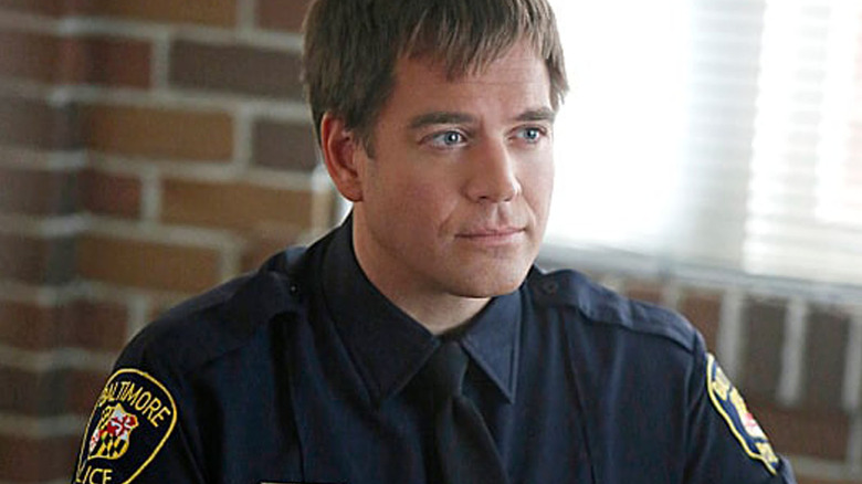 DiNozzo as a Baltimore cop 