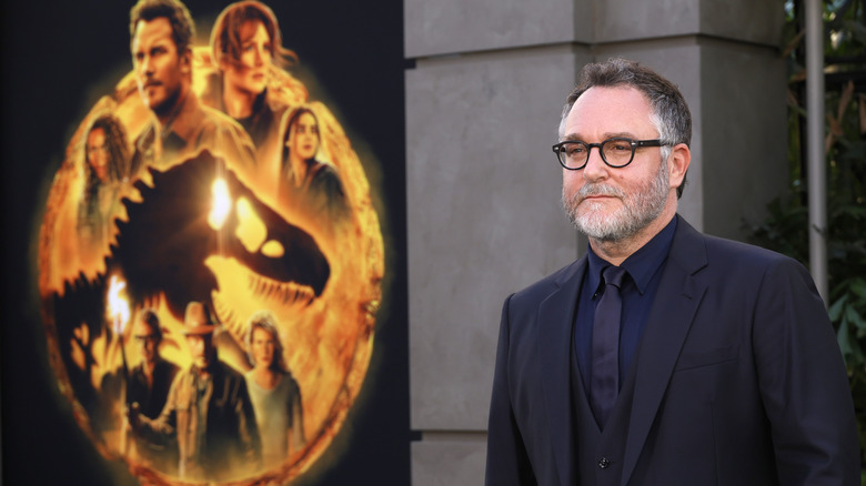 Colin Trevorrow Jurassic World Dominion red carpet