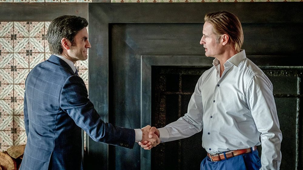 Wes Bentley and Josh Holloway in Yellowstone