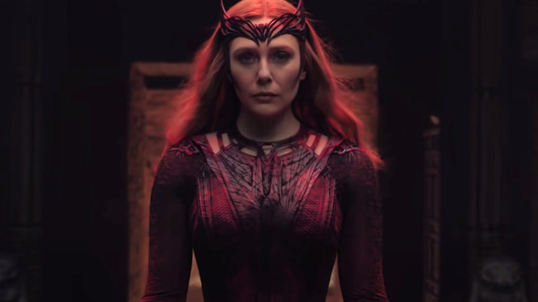 Scarlet Witch in her sanctum