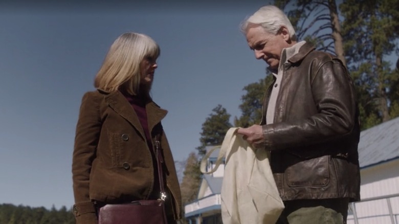 Pam Dawber and Mark Harmon 