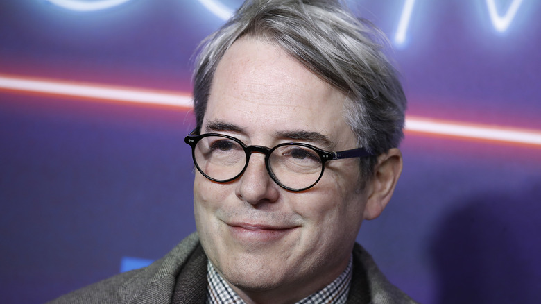 Matthew Broderick smiling