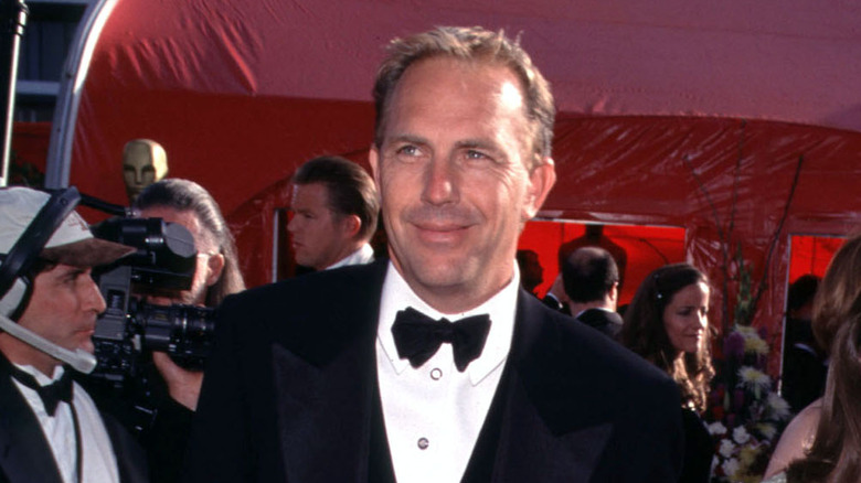 Kevin Costner appearing at the Oscars