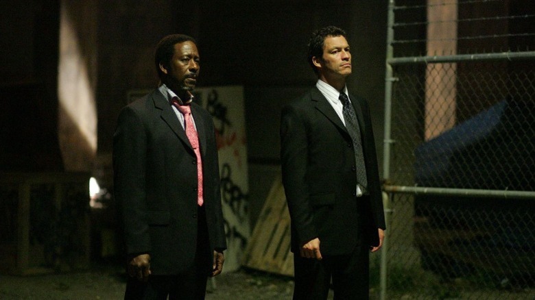 Lester Freamon and Jimmy McNulty