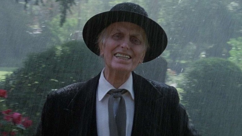 Henry Kane in the rain