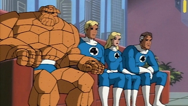 Fantastic Four sitting