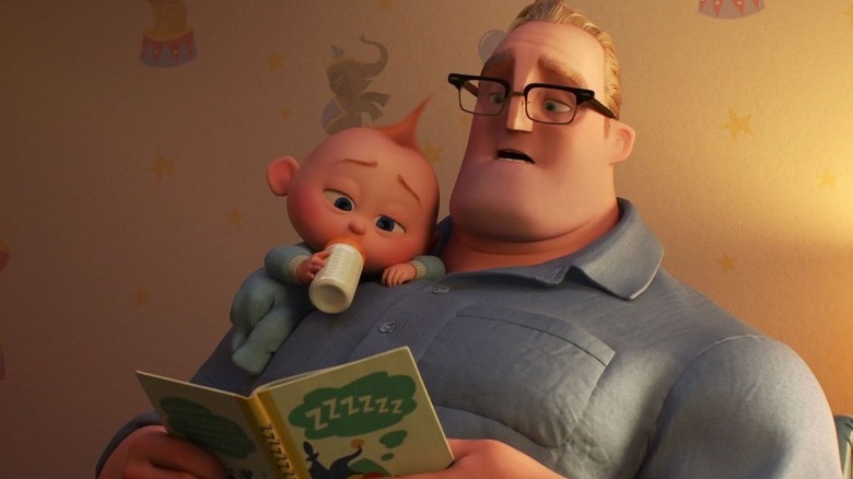 Jack-Jack and Mr. Incredible bedtime story