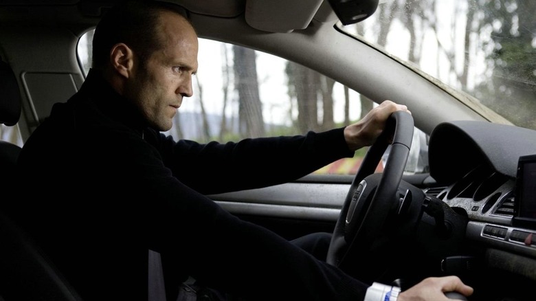 Frank behind the wheel