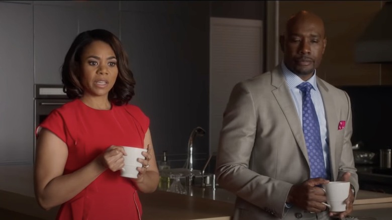 Morris Chestnut and Regina Hall in 'When the Bough Breaks'