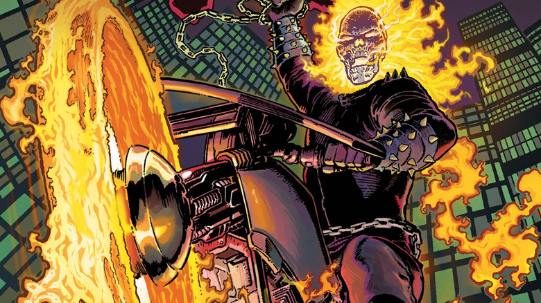 Johnny Blaze as Ghost Rider