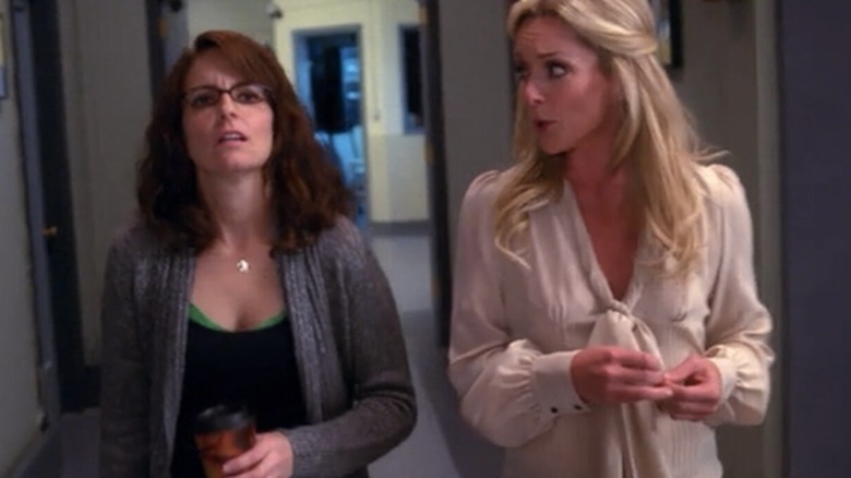 Liz and Jenna at 30 Rock