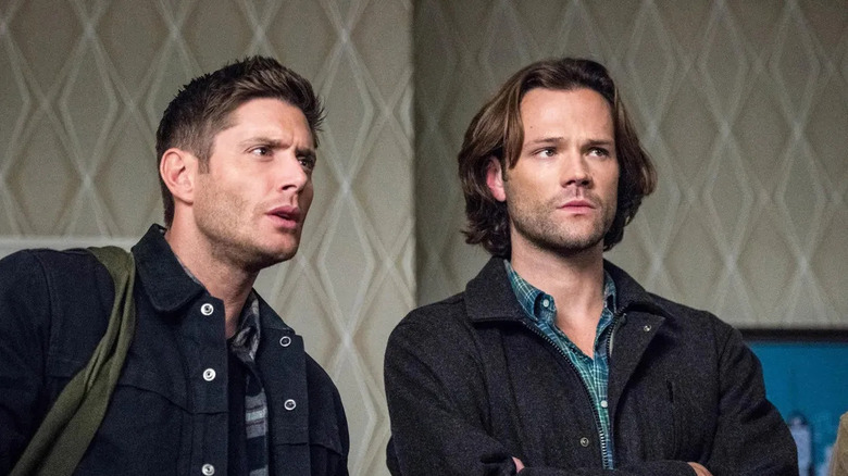 Dean and Sam Winchester on the scene