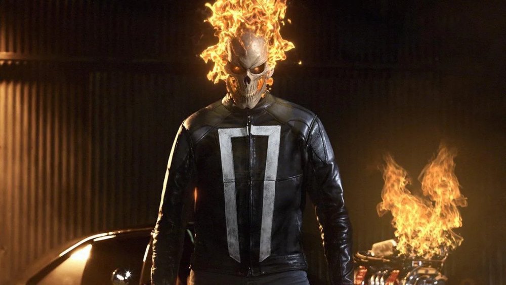 Gabriel Luna as Ghost Rider in Agents of S.H.I.E.L.D.