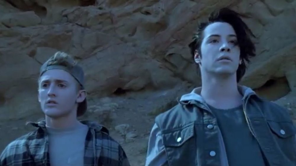 Alex Winter and Keanu Reeves in Bill & Ted's Bogus Journey